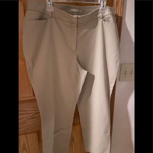 Dana Buchman khaki slacks in size 16 Like new!!